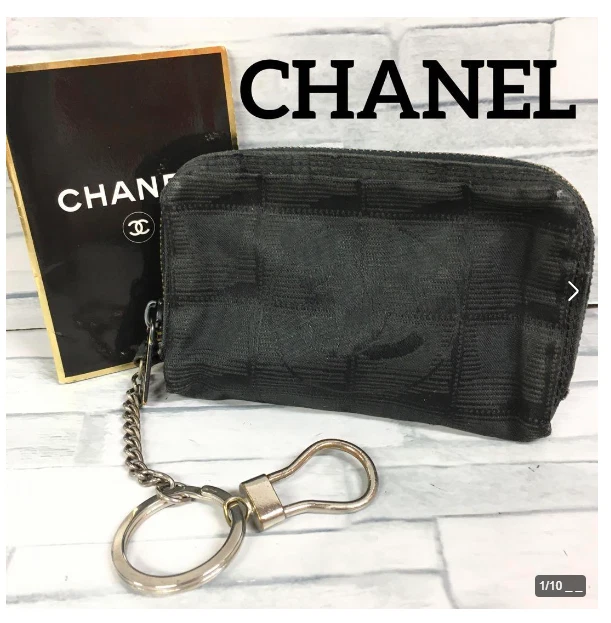 CHANEL Long Wallet Coin Cases