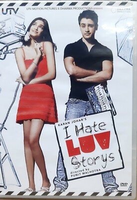 I Hate Luv Storys Imran, Sonam Bollywood Hindi Movie DVD (CD+