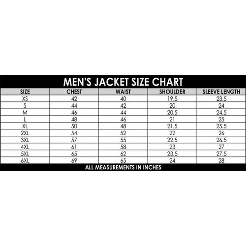 Mens Motorcycle Leather Jacket Full grain cowhide Leather - Picture 3 of 3