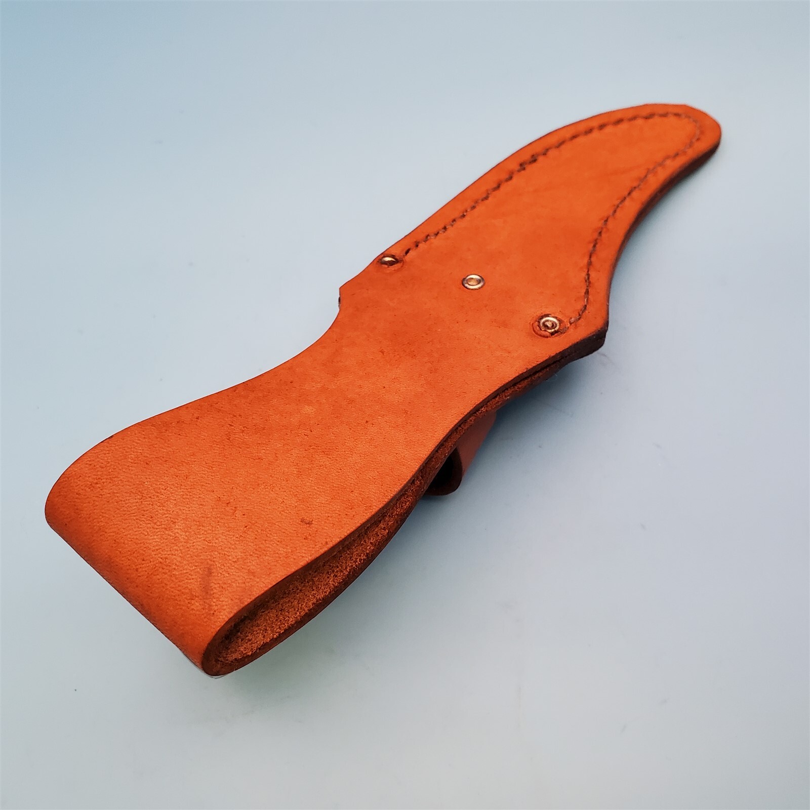 Vintage Schrade 152 Knife Sheath Fixed Blade Brown Leather Case 7.75"x