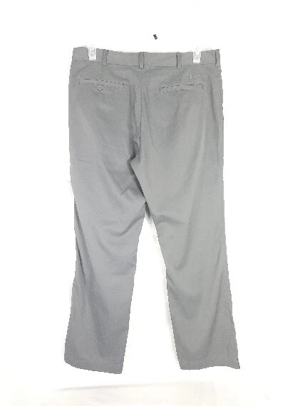 Pantalones Nike Golf Dri-Fit-Plateados-34x32-USADOS EN EXCELENTE ESTADO Foto 3 de 4