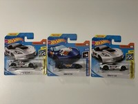 3X Hot Wheels Corvette C7.R ** Hw Race Team Speed Graphics 2018/19 Summit Weiß