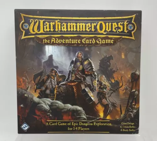 Warhammer Quest The Adventure Card Game Epic Dungeon Exploration Fantasy Flight