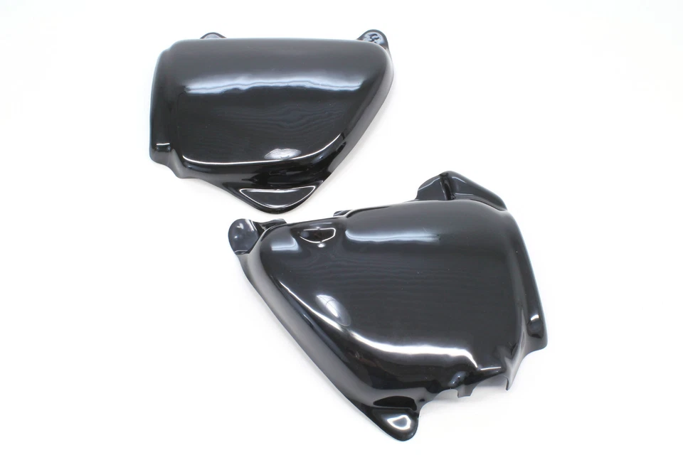 Nuevas cubiertas laterales de batería ABS crudo plástico negro 1971-1976 CB750 K Four Maier #z23 Foto 2 de 4