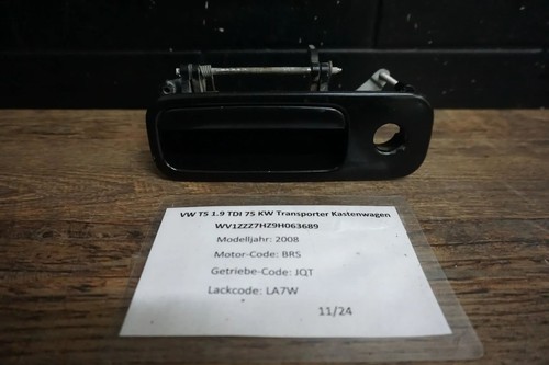 VW T5 Caddy III 2K Türgriff vorne links außen Griff Schwarz 7M3827565D