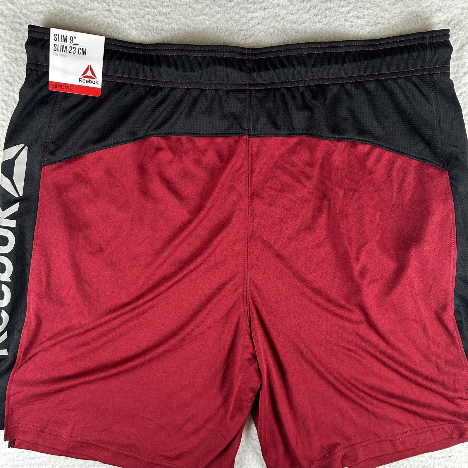Reebok Training Shorts Mens 2XL Athletic Slim 9" Lightweight Knit Gym Workout thumbnail 10