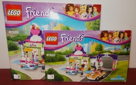 LEGO FRIENDS #41320  "Heartlake Frozen Yogurt Shop" - 100 % Complete w/ Manuals