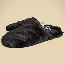 NWT Stars Above Emily Black Slippers L 9/10 