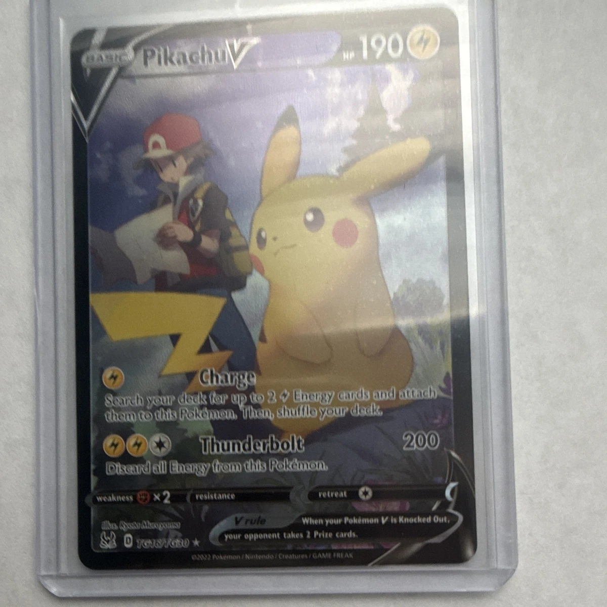 Pikachu V TG16/TG30 Swsh11: Lost Origin Trainer Gallery for sale