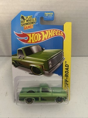 Hot Wheels '83 Chevy Silverado 2014 HW Off-Road (Kmart Exclusive Green