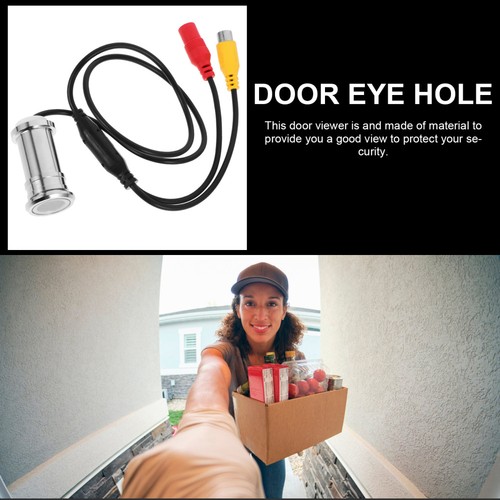 3 .6mm Security Camera Peephole Viewer Wide Angle High Definition Cat Eyes Door - Picture 4 of 12
