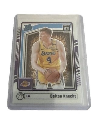 2024-25 Panini Donruss Optic - Rated Rookie Dalton Knecht #256 Green Seismic...