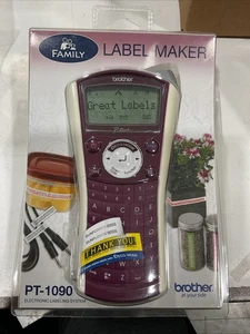 Brother PT-1090 Imprimante P-Touch Electronic Label Maker *Marque Nouveau & Scellé* NIP