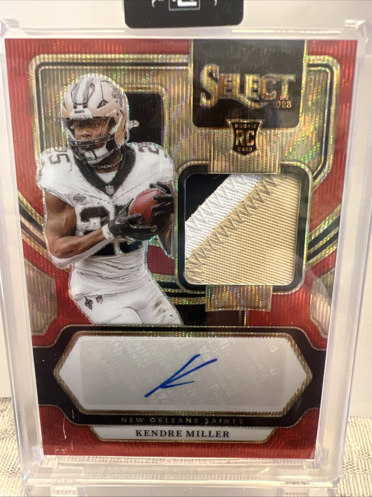 Kendre Miller Panini Select Rookie Signature Memorabilia #RSMKMI Base