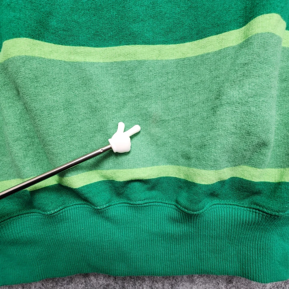 Sudadera Blues Clues Steve Para Hombre Grande (Medida) Verde Rayas Cuello Redondo LEER Foto 3 de 4