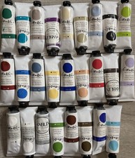 Gamblin Artist  s 26 Oil Colors Set 37ml Paint Tubes Robert NEW Art Canvas Brush