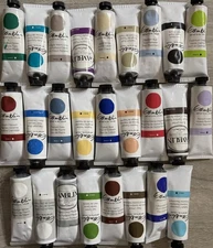 Gamblin Artist’s 26 Oil Colors Set 37ml Paint Tubes Robert NEW Art Canvas Brush