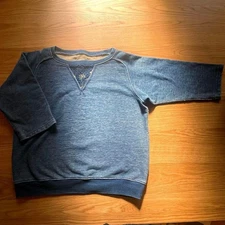 USED KAPITAL INDIGO-DYED DENIM SWEATSHIRT GOOD