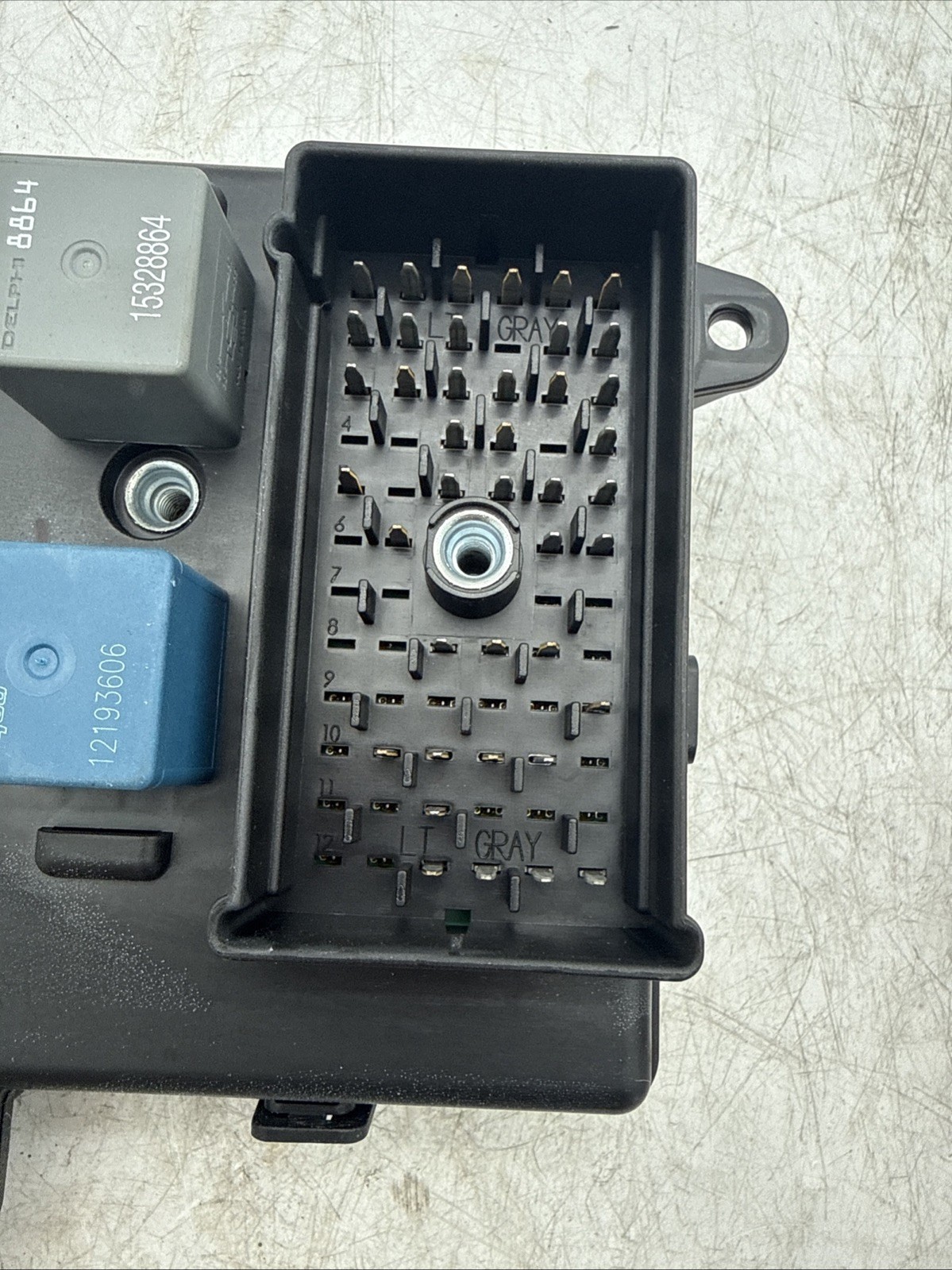 05-13 CHEVROLET CORVETTE C6 BODY CONTROL MODULE FUSE BOX BCM OEM