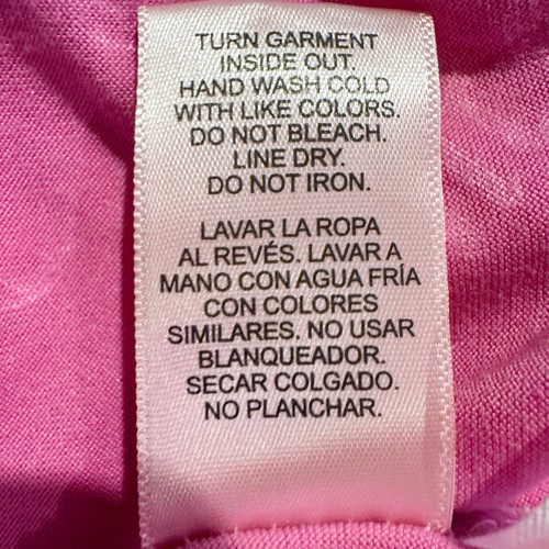 Conjunto de ropa para dormir Juicy Couture rosa con logotipo de estrás talla S - Imagen 17 de 19