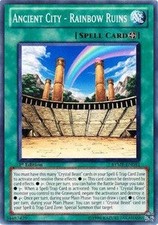 YuGiOh Ancient City - Rainbow Ruins RYMP-EN053 Common Englisch Good unl.