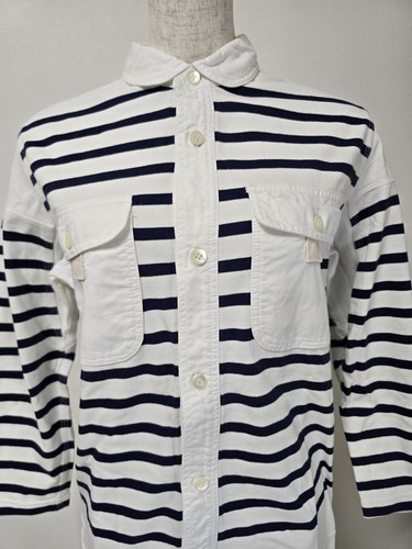 2010 Junya Watanabe Comme des Garcons MAN border striped shirt M size From Japan - Picture 2 of 21