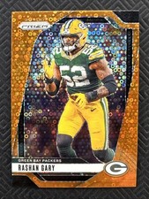 2024 Panini Prizm - Rashan Gary #107 Orange Disco Prizm Packers 