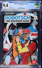 Robotech: The Macross Saga #3 (Comico, 1985) CGC 9.4 White! Mike Leeke Cover!
