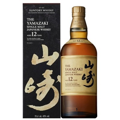 (220,00 /1,0l) Suntory The Yamazaki Japanese Whisky 12 Jahre 0,7l  43% Vol.