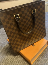Louis Vuitton Tragetasche Damier Ebene Braun ...