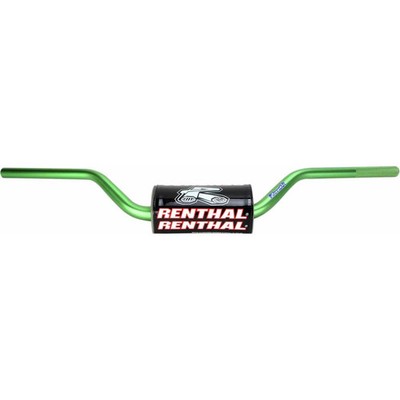 Renthal Fat Bar - Oversized 1-1/8 - Green, 609 - RC High 609-01-GN