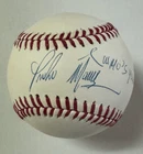 PEDRO MARTINEZ SIGNED MLB BASEBALL W/ ?WHO?S YOUR DADDY? INSC. STEINER SS024796