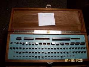 Gage (JO) Blocks Partial Set of Browne & Sharpe Starrett Webber ETC See DESC.