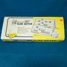 Harwood Vintage 80 slide editor model SE-1 Lighted 35mm Viewer Sorter WORKS