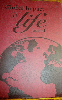 Global Impact Of Life Journal (Faux Leather) Life Outreach International     E16