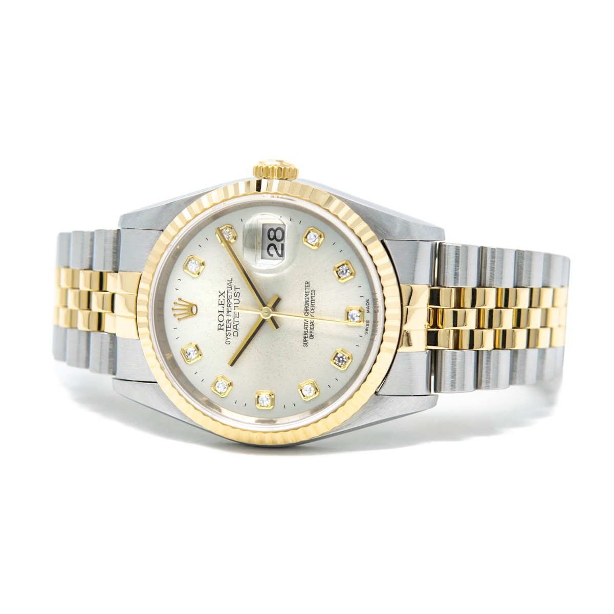 【美品】 ROLEX DATEJUST 16233 3コマ Rolex Datejust 16233 Black 1989 with original box and papers 2