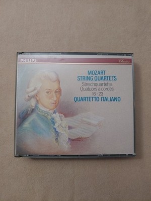 Mozart, Quartetto Italiano : The String Quartets (4 CD Box Set Philips) *mint