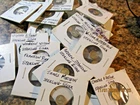 MINI PRESIDENTIAL COIN 1 GRAM .925 STERLING SILVER MINI ROUND 1 COIN OUR CHOICE