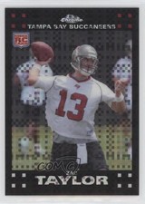 2007 Topps Chrome X-Fractor Zac Taylor #TC179 0c37