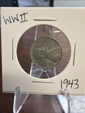 1943 D  Lincoln Wheat  Cent Steel Circulated Free Shipping