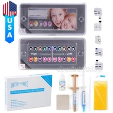 Dental Orthodontic Clear Bracket Monocrystalline Sapphire Brace/Bonding Adhesive