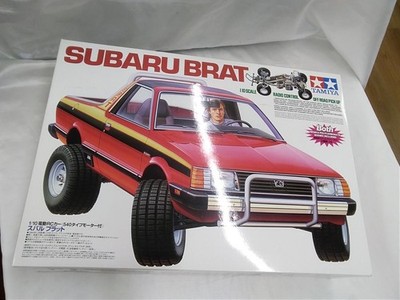 TAMIYA SUBARU BRAT 1/10 ラジコンカー Tamiya 1/10 RC Subaru Brat Metallic Special Off-Road Pickup Truck