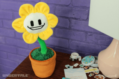 Famgamer Undertale Musical Dancing Flowey Plush Figure Sound