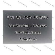 15.6" Silver Dell XPS 15 9500 FHD LCD Non-Touch Screen Display Assembly Complete