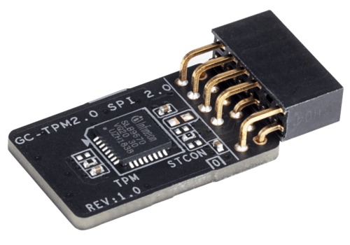 TPM 2.0 Module Voor MSI 12Pin SPI TPM2.0 Veilige Stabiele Prestaties Duurzame 12 Speld Spi Module Voor Win 11
