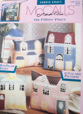14172 Fabric Craft McCall's Creates On Pillow Place Craft 7 Mini-Pillow Houses