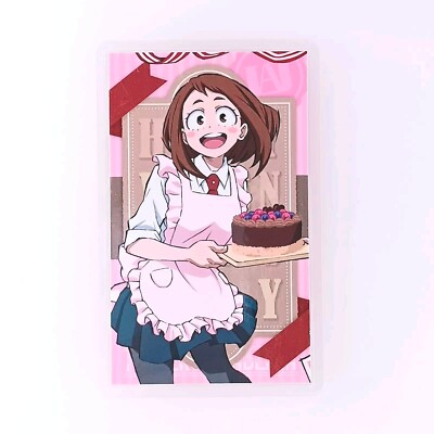 Ochaco Uraraka My Hero Academia Valentine Laminate Card From Japan
