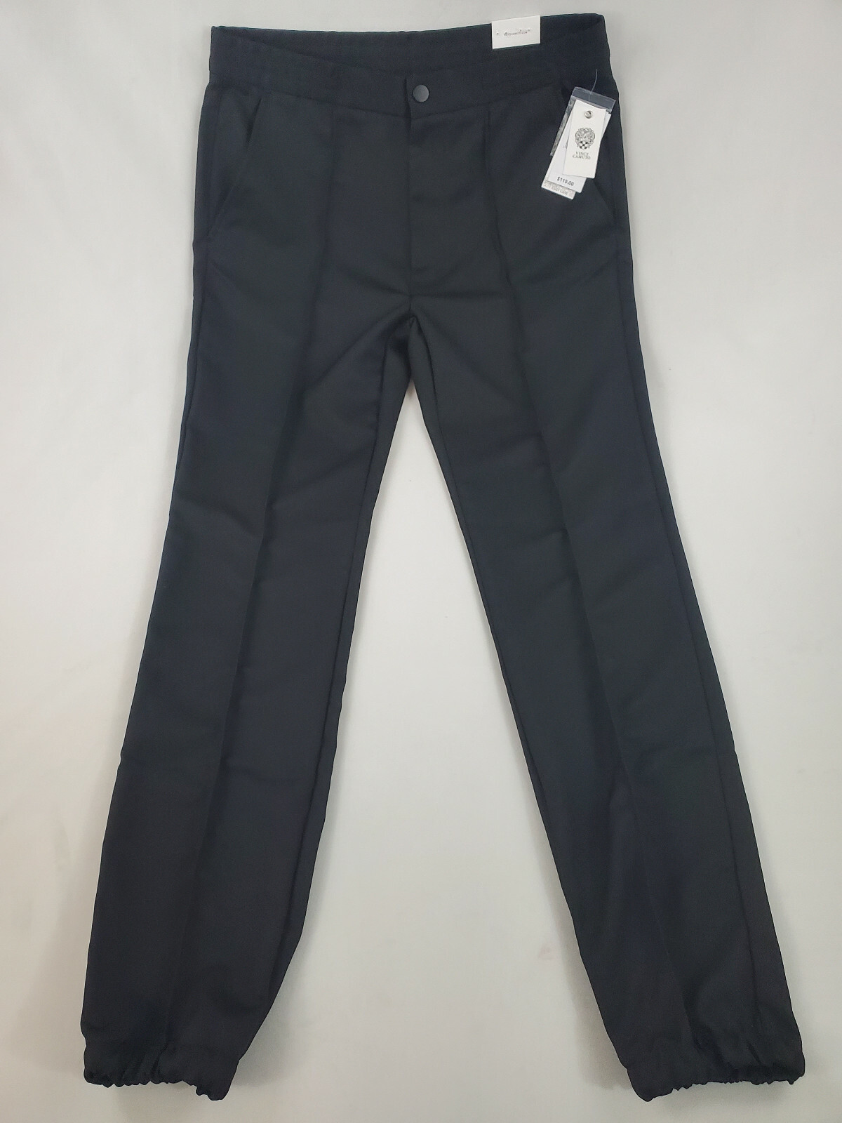 VINCE CAMUTO men pants VP042SV1783 easy wear stretch black sz 32  