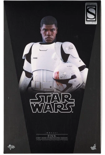 NEW Exclusive STAR WARS Hot Toys FINN FIRST ORDER STORMTROOPER 1:6 Figure MMS367