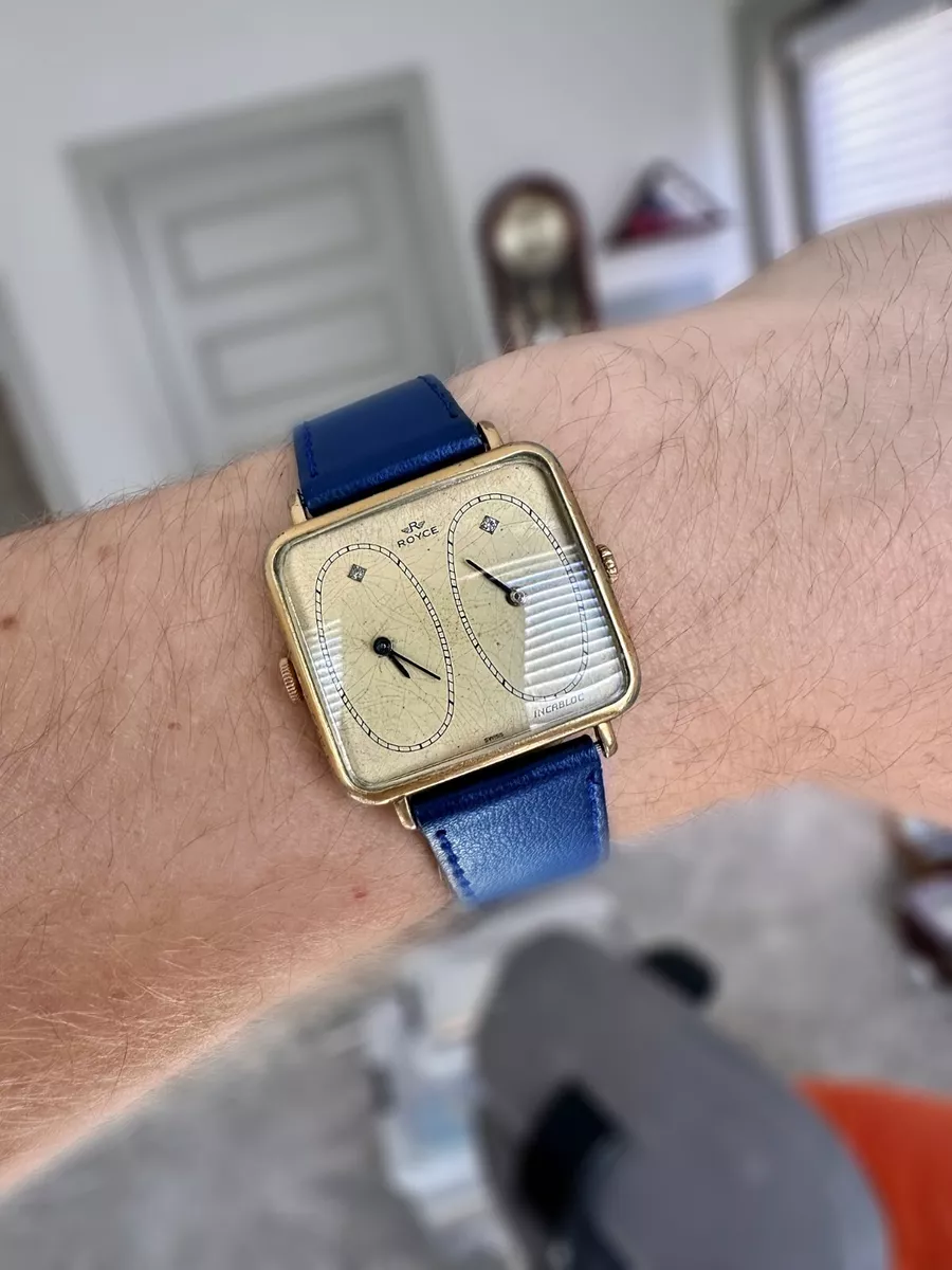 Vintage dual time watches sale